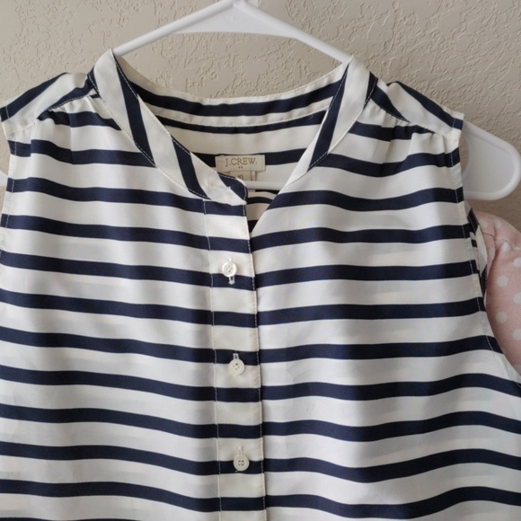 J.crew sleeveless blouse - Picture 4 of 4